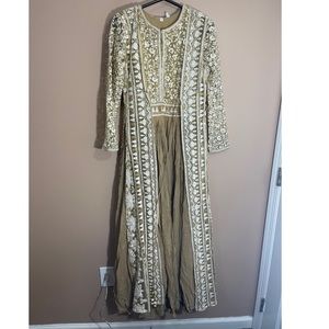Indian Threadwork Ankarli with a Jacket